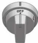Fulgor Milano F6GRT486GS1 - GRIDDLE BURNER KNOB - 1