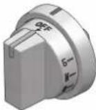 Fulgor Milano F6GRT486GS1 - GRIDDLE BURNER KNOB - 2