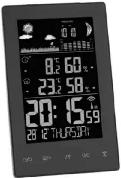 GlobalTronics GT-WS-17h - Station météo radio numérique - 3