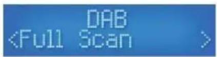 VELLEMAN HQWS10001 - Opções do Menu DAB - 1