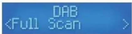 VELLEMAN HQWS10001 - Opcje menu DAB - 1