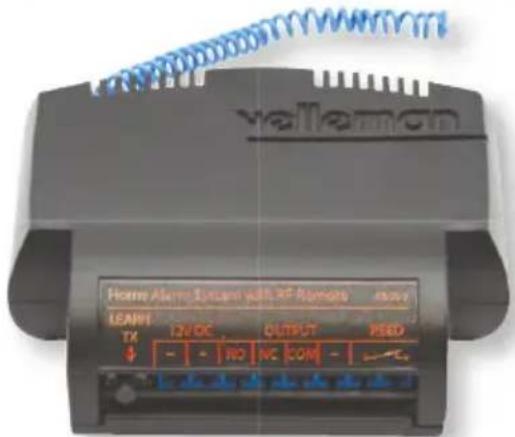 VELLEMAN K8093 - SYSTÈME D'ALARME RÉSIDENTIEL AVEC TÉLÉCOMMANDE - 1