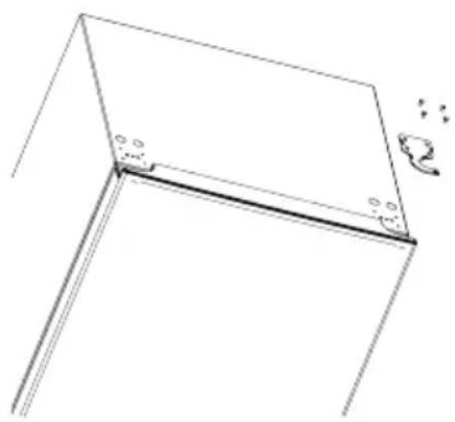 AYA AFC2703EXAQUA - INVERSION DU SENS D'OUVERTURE DE LA PORTE - 2