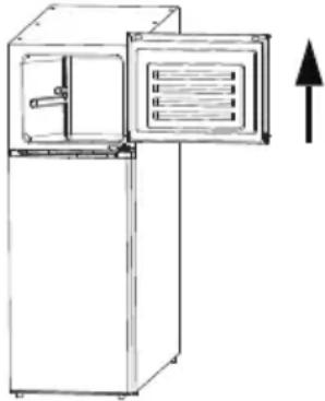 AYA AFD2103EX - INVERSION DU SENS D'OUVERTURE DE LA PORTE - 2