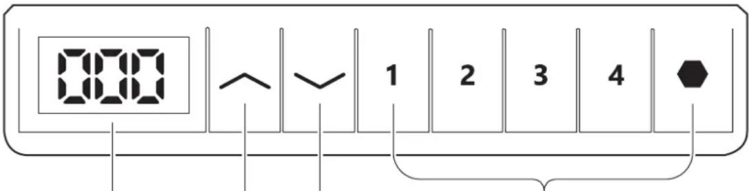 IKEA UPPSPEL 305.113.49 - Hoydejusteringskontroller - 1