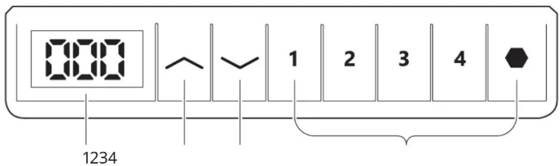 IKEA UPPSPEL 805.113.56 - Instrucțiuni de inițializare: - 1