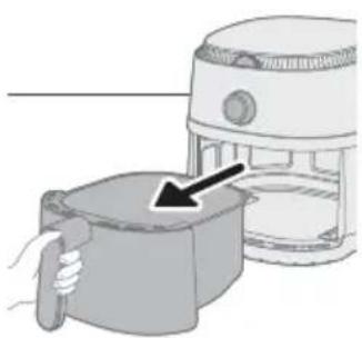 PHILIPS Airfryer NA110 - Huomio - 1