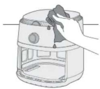 PHILIPS Airfryer NA110 - Ispėjimas - 1