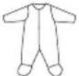 IKEA LEN 905.421.40 - 尺码、服装和温度指南 - 5
