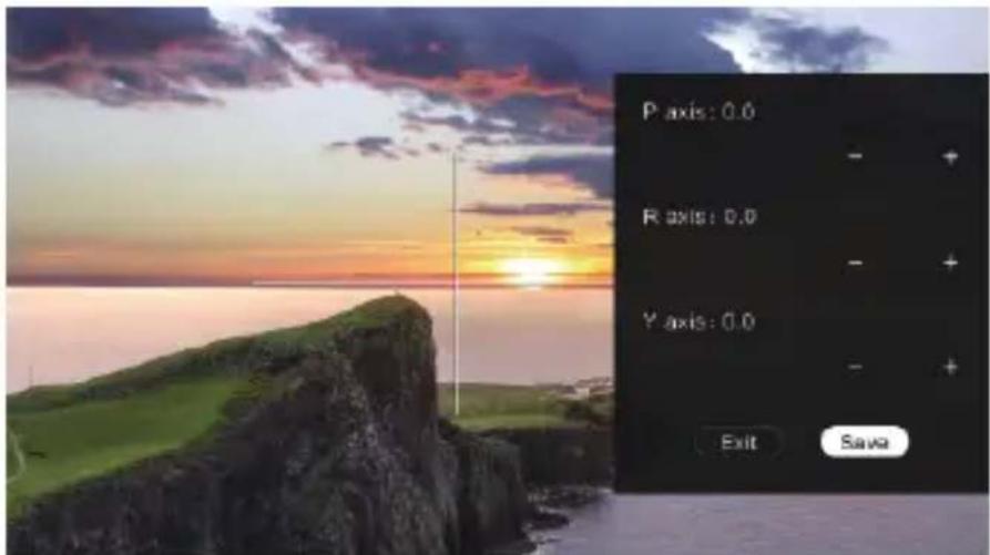 Fimi Mini 3 - ■ 2. Calibración del cardán - 2