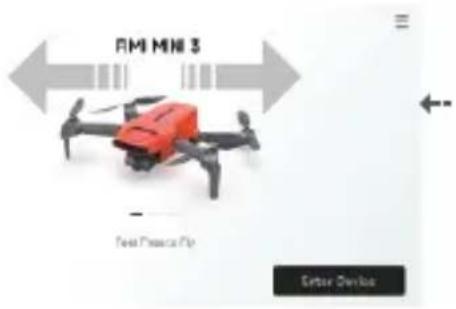 Fimi Mini 3 - ■ 3. Función de la página principal - 2