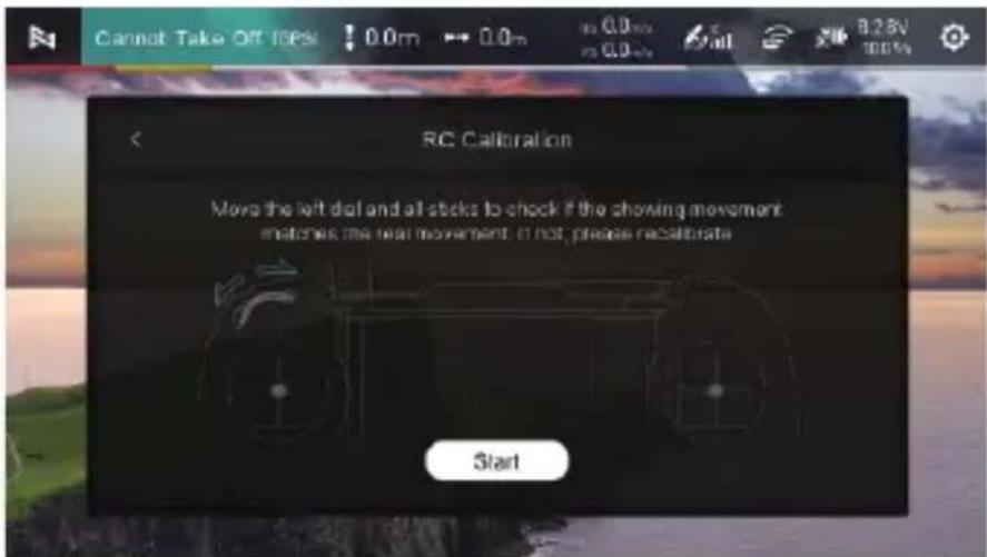 Fimi Mini 3 - Calibración del mando a distancia - 1