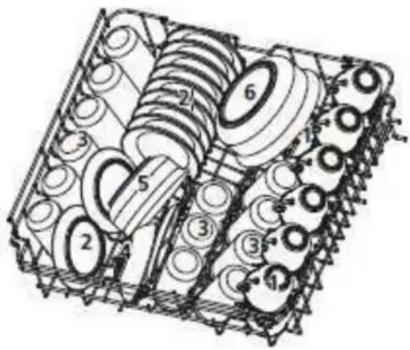 BRANDT DWJ137DS - Bandeja superior: - 1