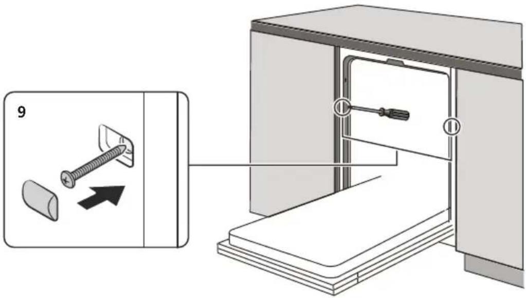 BRANDT DWJ137DS - Step 4. Dishwasher installation steps - 2