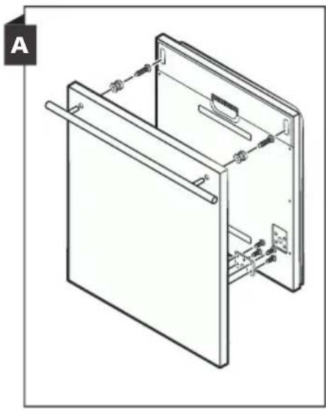 BRANDT DWJ137DS - Modelo integrable - 1
