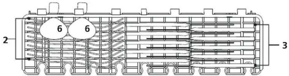 BRANDT DWJ137DS - 3.Cutlery rack: - 1