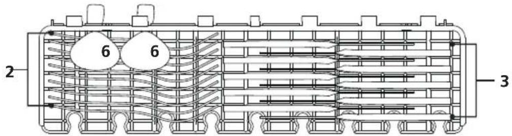 BRANDT DWJ137DS - 3.Cutlery rack: - 1
