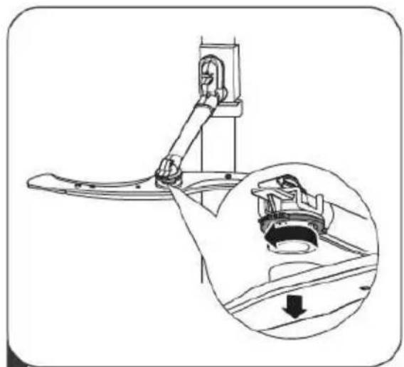 BRANDT DWJ137DS - Bras d'aspersion - 1