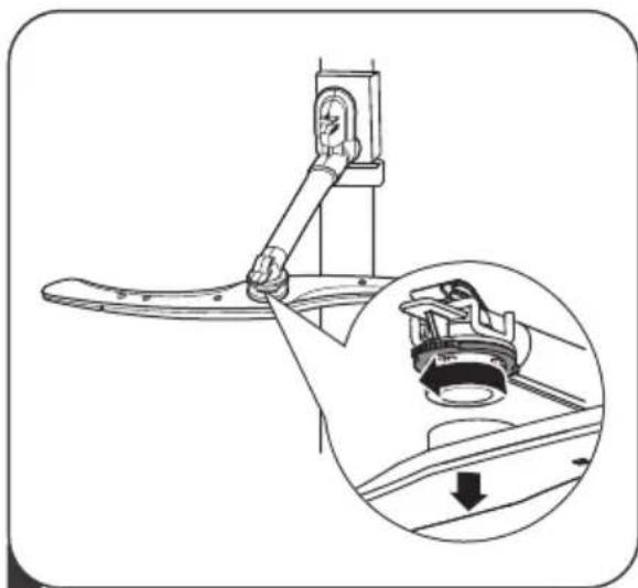 BRANDT DWJ137DS - Spray arms - 1