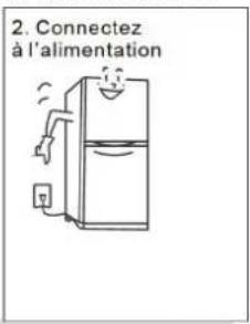 2. Connectez à l'alimentation