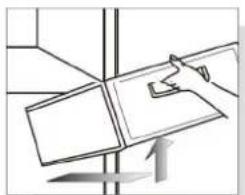 TCL RC521CXE0 - Méthode de démontage d'accessoires - 1