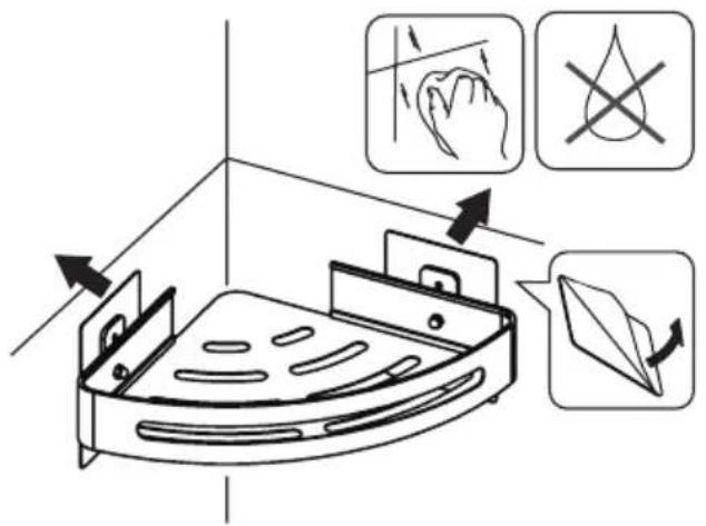 Badiona BAD-3636 - INSTRUCCIONES DE INSTALACIÓN PARA LA FIJACIÓN ADHESIVA - 1