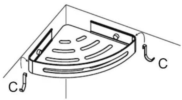Badiona BAD-3636 - INSTRUCCIONES DE INSTALACIÓN PARA MONTAJE CON TORNILLOS - 5