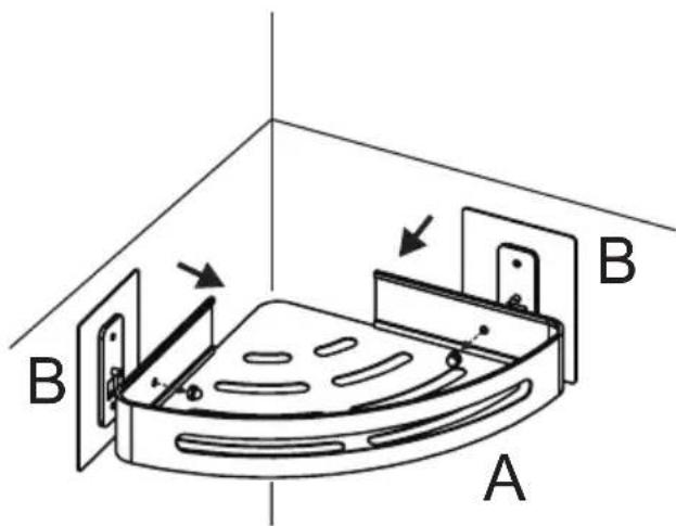 Badiona BAD-3636 - MOUNTING INSTRUCTIONS FOR ADHESIVE MOUNT - 2