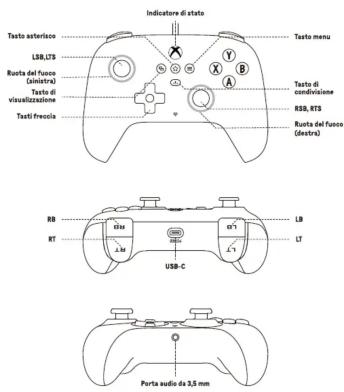 8BitDo Ultimate C Wired Controller Xbox - 23