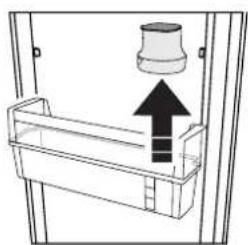 INDESIT LI8 S2E S AQUA - BLOQUEIO DO DISPENSADOR DE AGUA PARA CRIANÇAS: E - 4