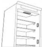 INDESIT INBUF031 - Sistema da luz (segundo o modelo) - 4