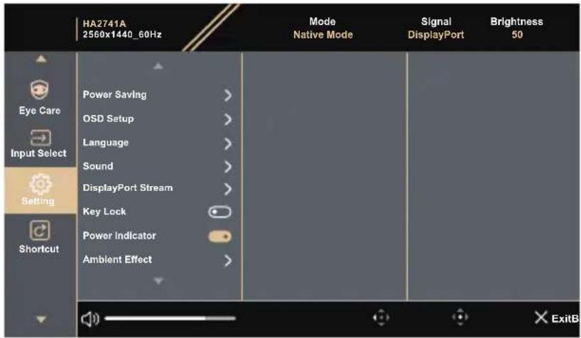 ASUS HA2441A - Settings (Ρυθμίσεις) - 1