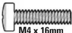 SANUS MFSBM1-B1 - Parts and Hardware for STEP 3 - 2