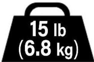 SANUS MFSBM1-B1 - Weight Restrictions - 1