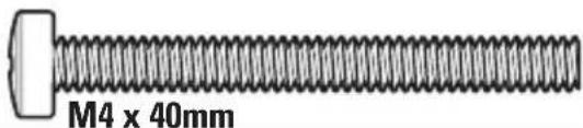 SANUS MFSBM1-B1 - Parts and Hardware for STEP 3 - 3