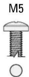 SANUS MFSBM1-B1 - Back-Mount Holes with THREADED INSERTS - 3