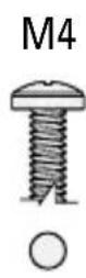 SANUS MFSBM1-B1 - Back-Mount Holes with THREADED INSERTS - 2