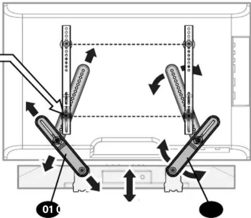 SANUS MFSBM1-B1 - Adjust Soundbar Brackets - 4