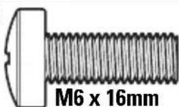 SANUS MFSBM1-B1 - Parts and Hardware for STEP 3 - 4