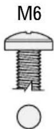 SANUS MFSBM1-B1 - Back-Mount Holes with THREADED INSERTS - 4