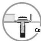 SANUS MFLT1-B2 - Select TV Screw Length - 4