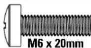 SANUS MFLT1-B2 - STEP1 Parts and Hardware - 4