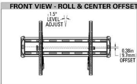 SANUS MFLT1-B2 - Dimensions - 5