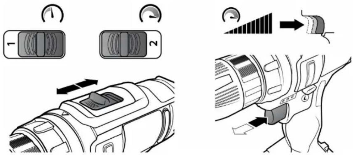 Brandson 303228 - Selecting the speed - 1