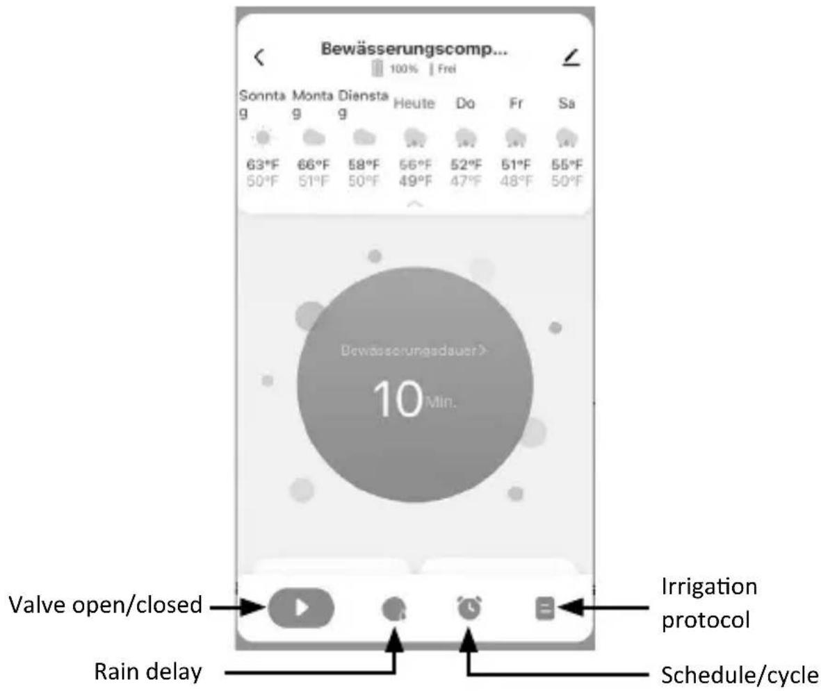 Brandson 306570 - Advanced settings of the app - 1