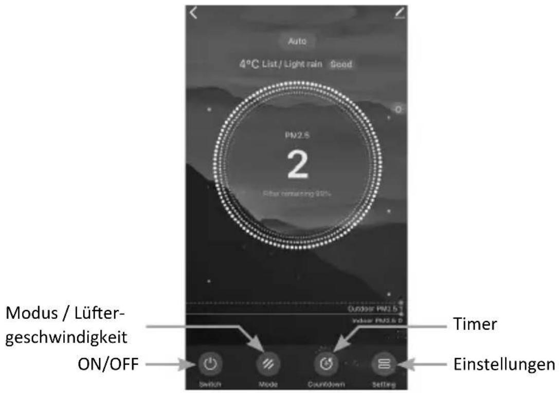 Brandson 306572 - Erweiterte Einstellungen der App - 1