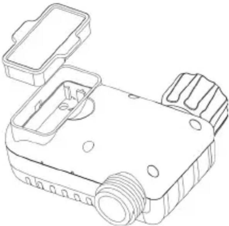 Brandson 306616 - Changing batteries / Inserting batteries - 1