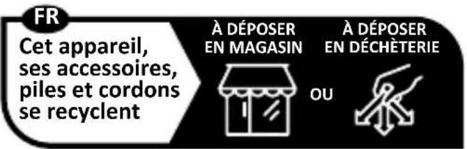 Brandson 304257 - Indications pour l'élimination des batteries - 2