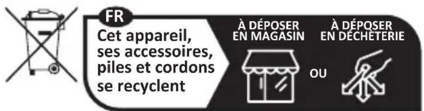 Brandson 305273 - Indications pour l'élimination des batteries - 1