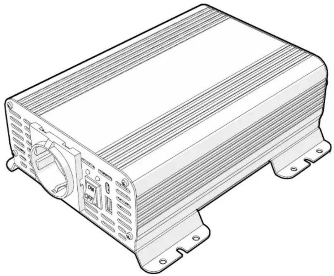 NEDIS PIP30012FBK - Pure Sine Wave - 1